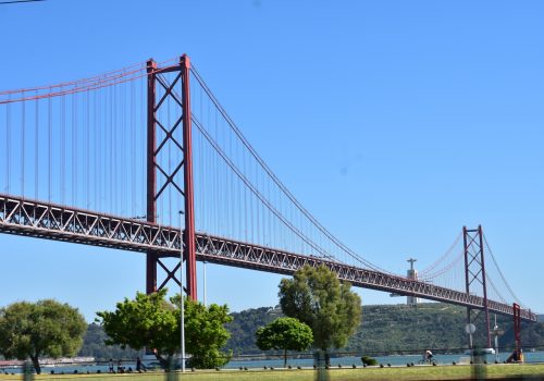 Tour of Lisbon. 25 April Bridge